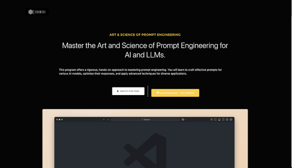 CoursesX | The Art & Science of Prompt & Context Engineering