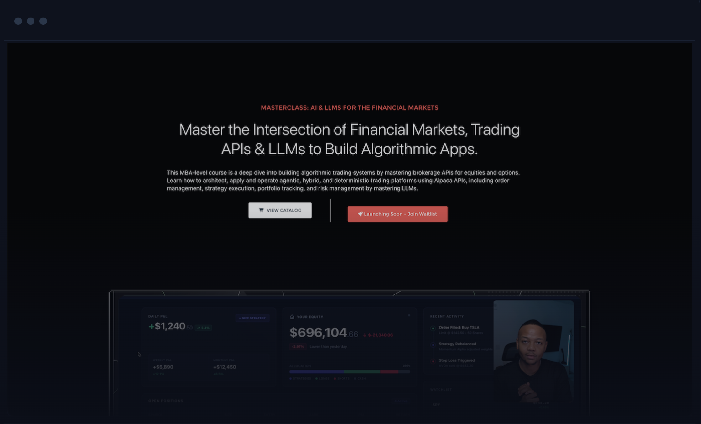 AI & LLM Financial Markets